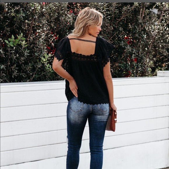 Eyelet top - Picture 4 of 5